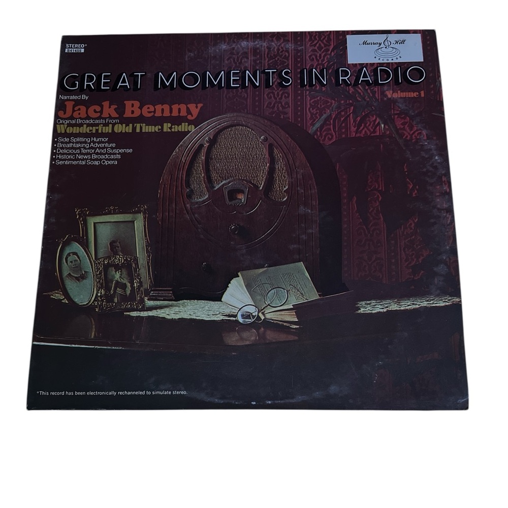 Jack Benny- Great Moments In Radio Vinyl